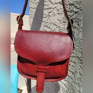 PROJECT Vintage Coach 8920 Courier Large Rust